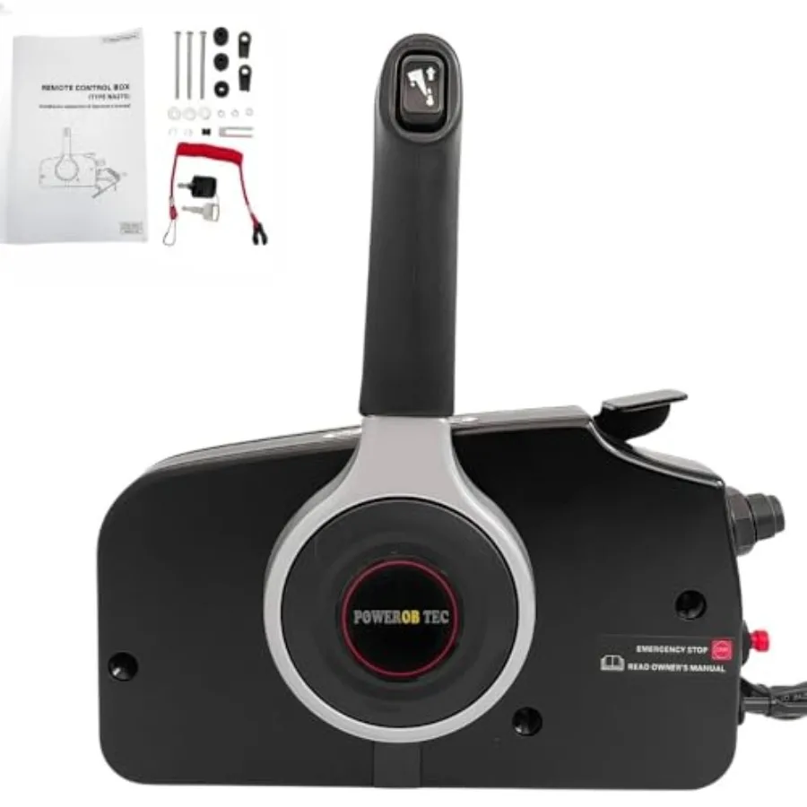 التحكم عن بعد في الخانق لصندوق التحكم المثبت على الجانب لمحرك سوزوكي الخارجي 6720093j50 مثالي للتطبيقات البحرية يتطلب #1