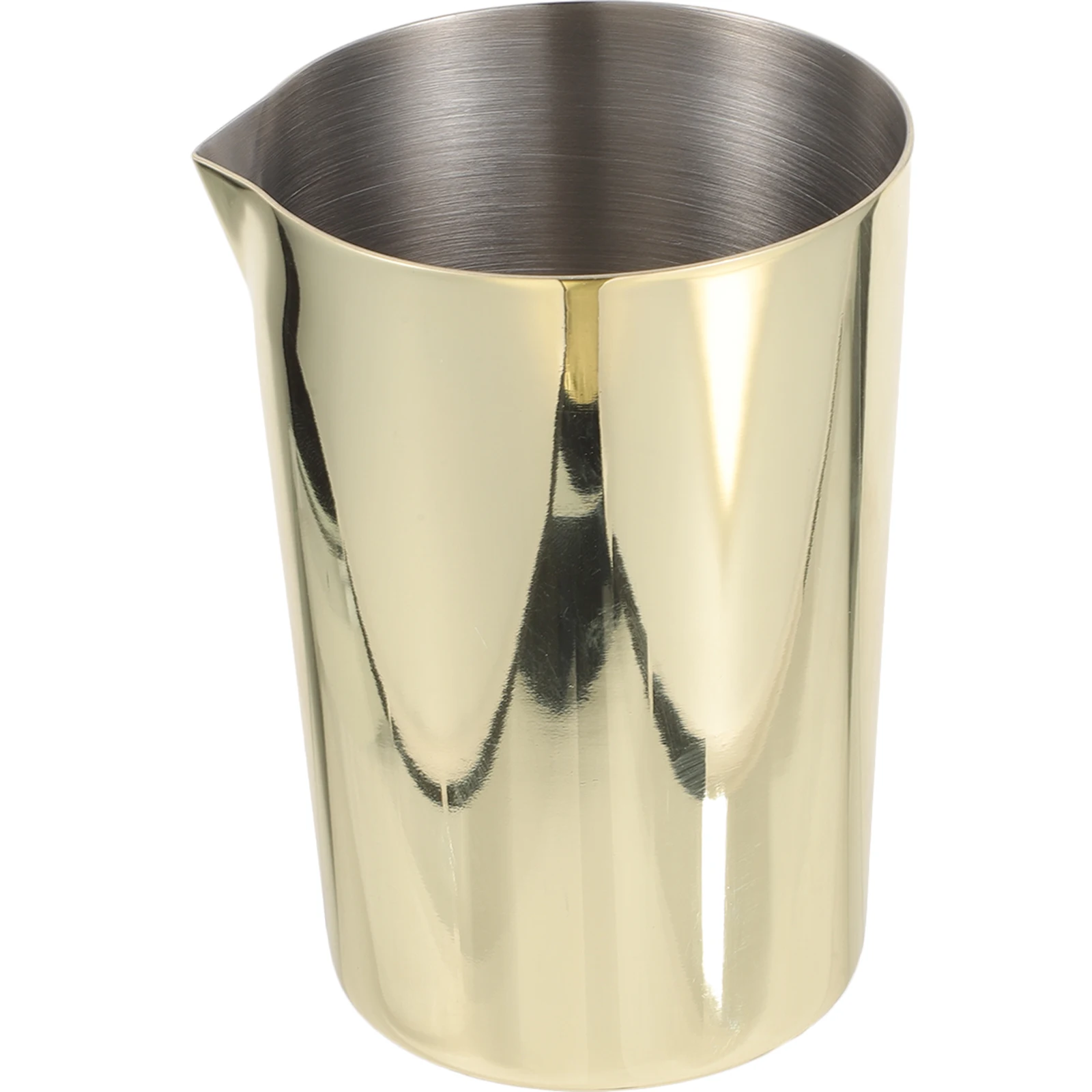 

Heavy Duty Mixing Glass Stainless Steel Cocktail Stirring Cup Excellent for Making Mixed Drinks At Parties Weddings Clubs