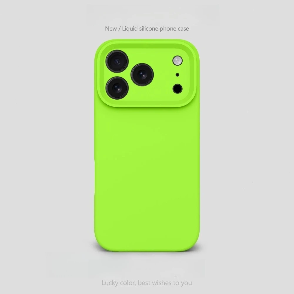 38 Color Official 1:1 Skin Feel  Liquid Silicone Funda Case for IPhone 17 16 Pro Max Camera Protector Anti-drop Soft Coque Cover view 2