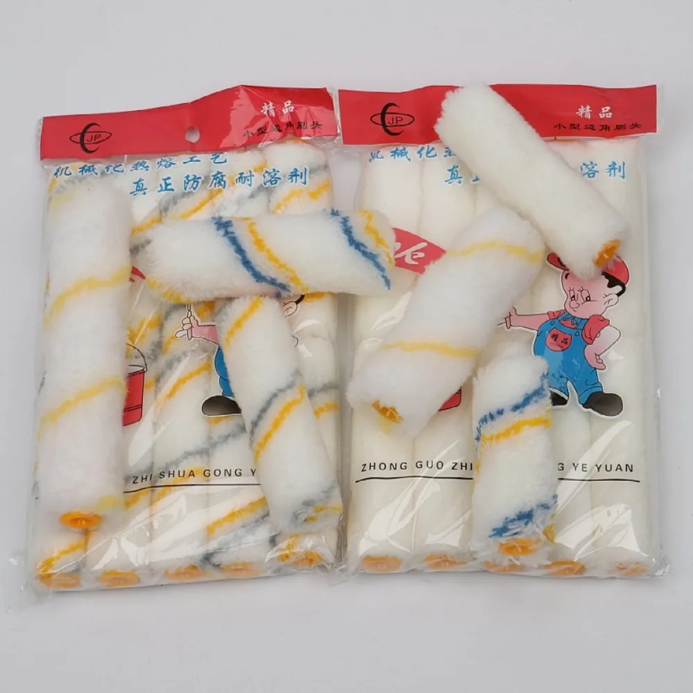 10 pz Clean Cut Proffesional Manicotti Rullo di Vernice Sostituzione Vernice Edger Pennello Strumento Multifunzionale per Soffitti Murali di Casa