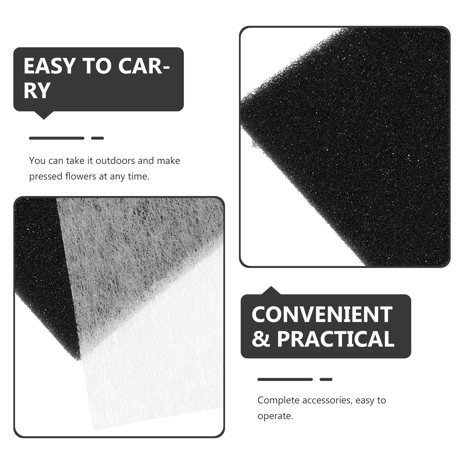 

1Set Flower Press Kit Durable Flower Press Boards for DIY Plant Pressing Wedding Decorations Scrapbooks Bookmarks Cafe Bedroom