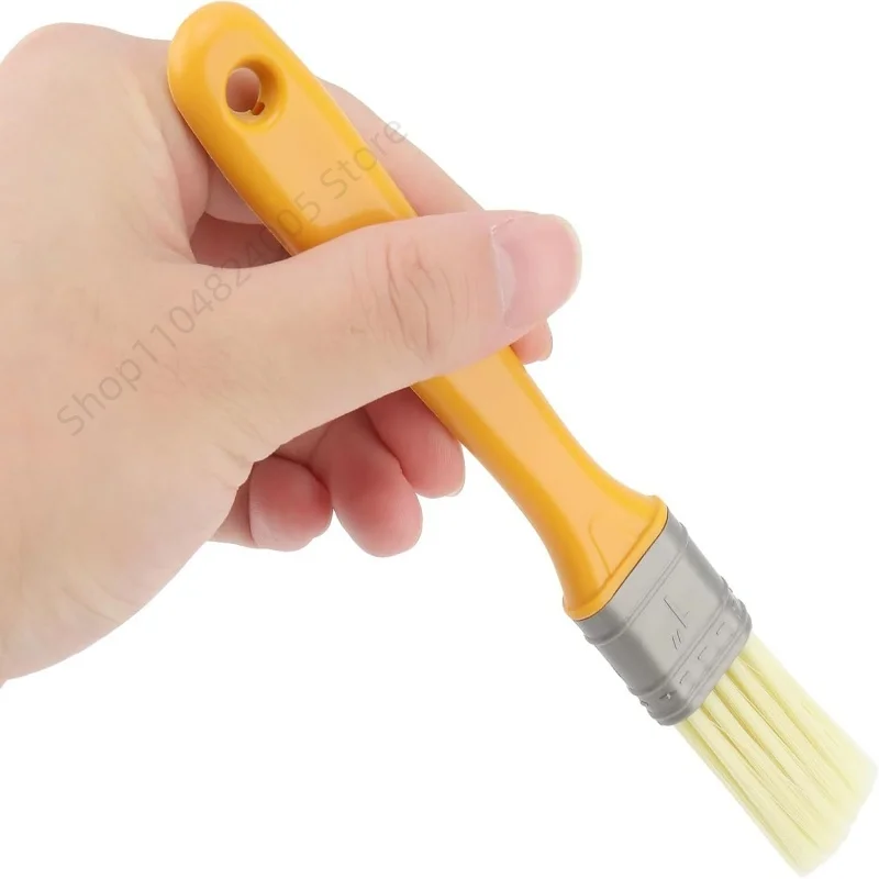 Pincel de pintura de plástico práctico, juego de herramientas de pintura multifunción para pared y muebles, pinceles de pintura de 1-5 pulgadas, 5 uds.