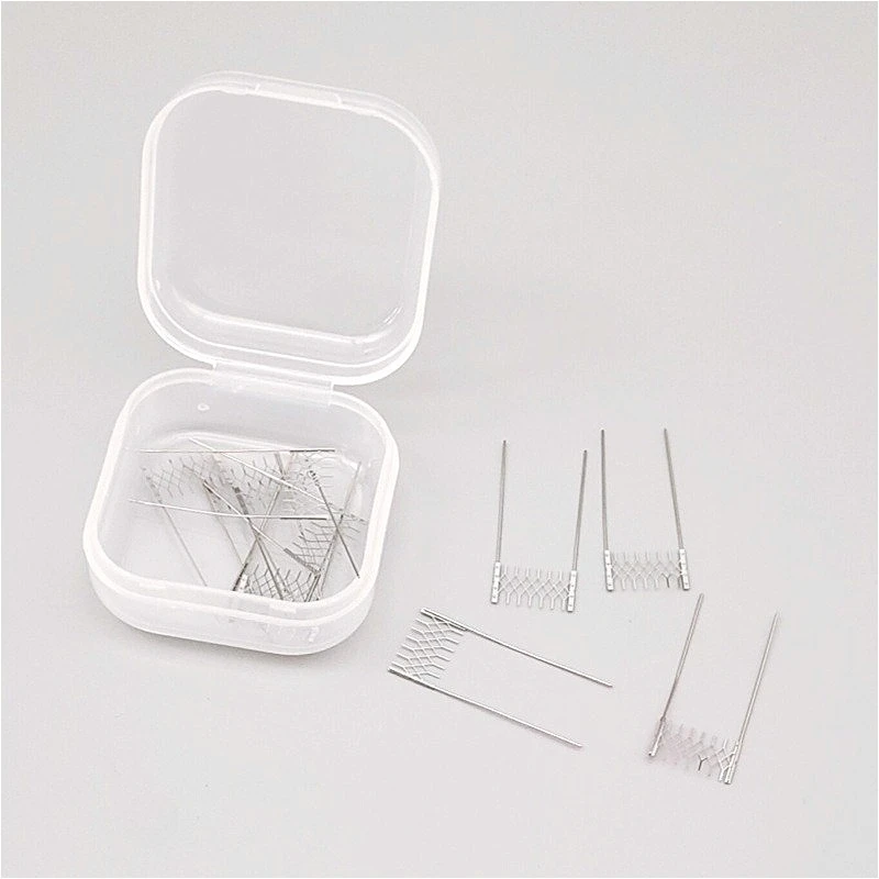 10 unidades/caja de bobinas de malla de nido de abeja de acero inoxidable premium, piezas de repuesto universales para accesorios de herramientas de calentamiento DIY