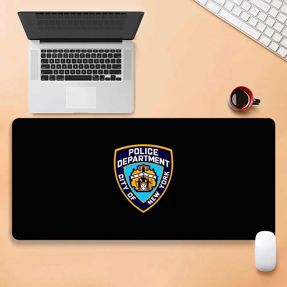 New York N-NYPD 99 Cool Mouse Pad Office Large PC Computer Keyboard Game Rubber Big Laptop Table Desk Mousepad