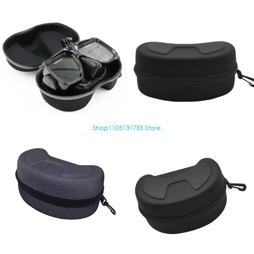 

K0EF Travel Essential Ski Accessories Glasses Storaeg Box Container Protective Case For Goggles Gear On Vacation