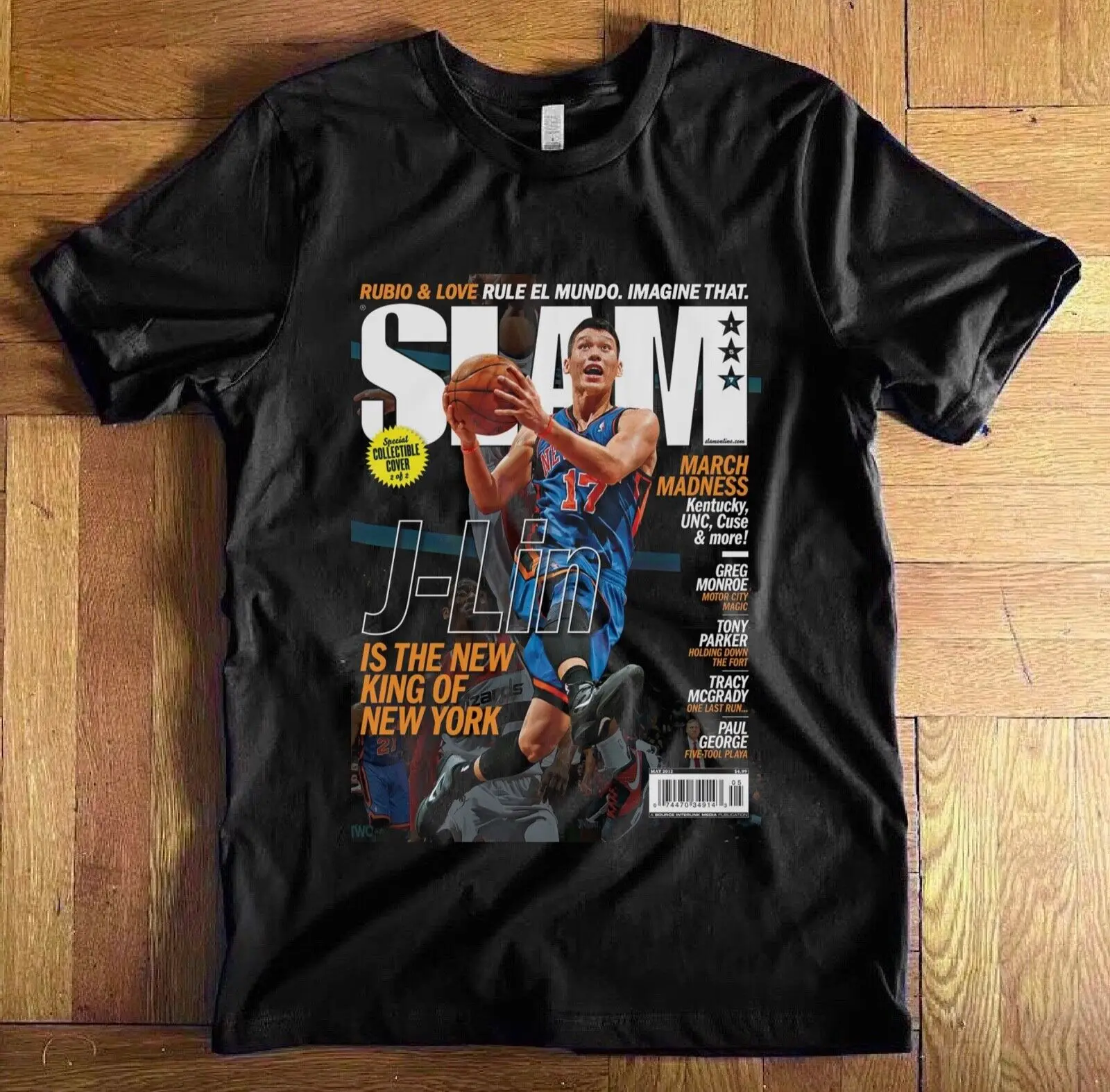 SLAM Jeremy Lin Unisex T-shirt (Bella Canvas)