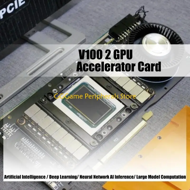 U55B Transform Your Computing with SXM2 V100 16GB VRAM Acceleration Card with Tensor Cores High-load HBM2 Memory Technology