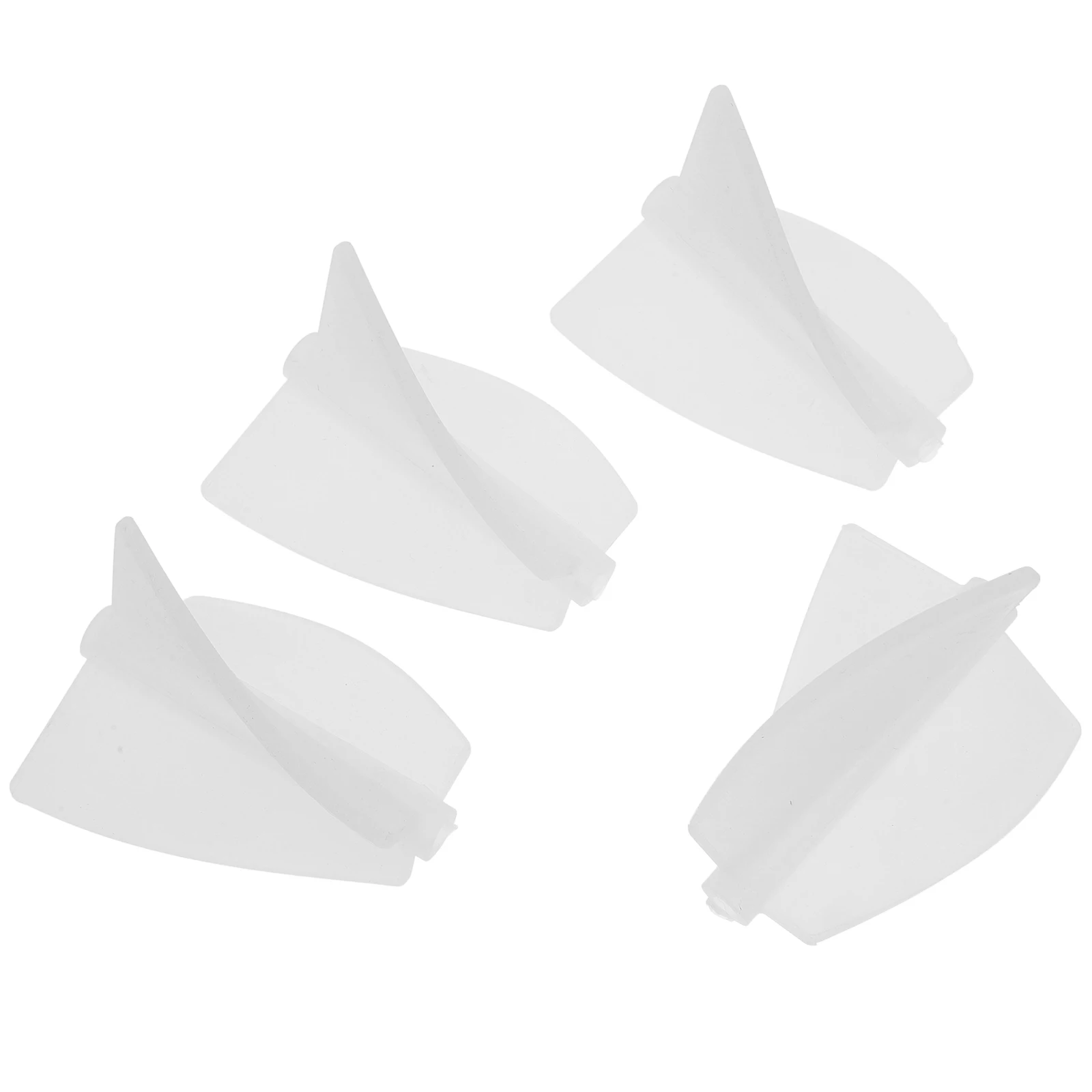 

4pcs Paint Mixer Paddles Silicone Resin Mixing Tool Reusable Epoxy Stirrer Mold Portable Craft Diy Accessory Handle Attachment