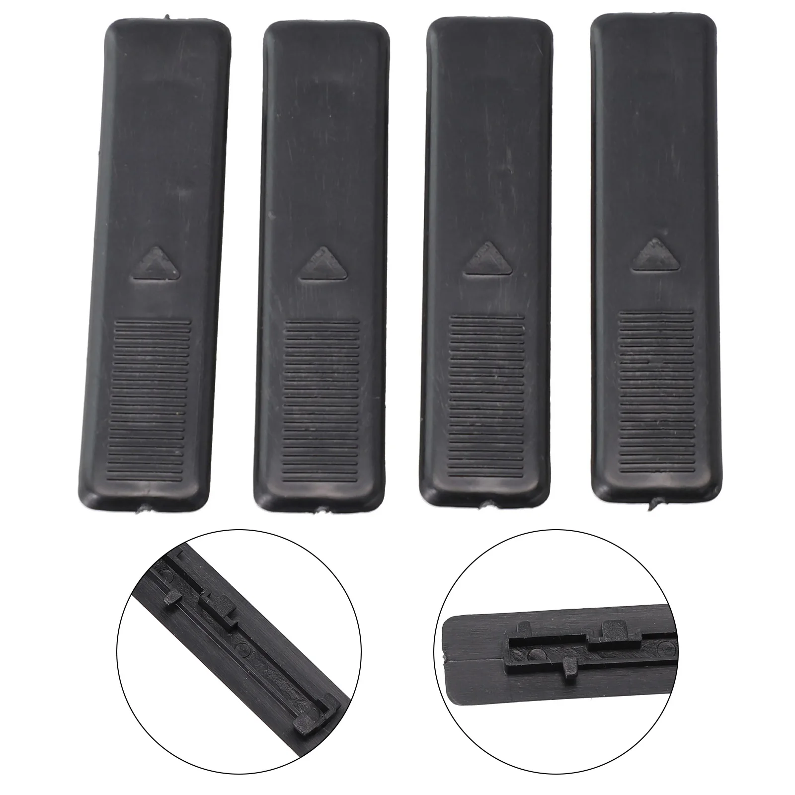 4 PCS Car Roof Rail Rack Moulding Clip Cover For Mazda 2/3/6 CX5 CX7 CX9 Replacement Car Exterior Parts Roof Racks
