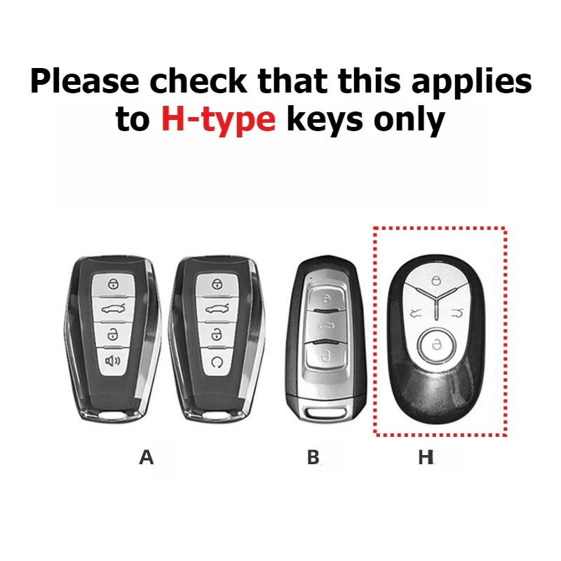 For Geely GEMOE Dream Explore Edition 2025 2026 Car Key Case Zinc Alloy Premium Metal Shell Buckle Smart Car Key Cover Keychain