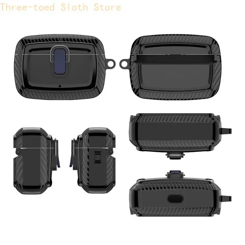 Kratzfeste Abdeckung, weiche Hülle, rutschfester Gehäuserahmen für Studio Buds Case Shell E74A – Detail 5