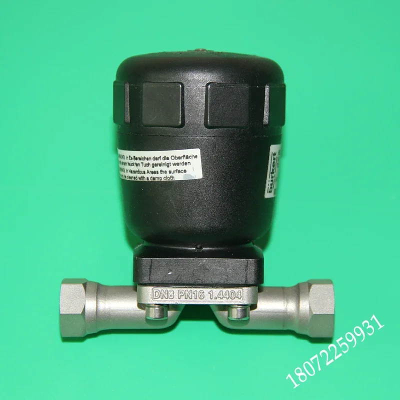 Baode Burkert Pneumatic Diaphragm Valve 2031DN32 00318587 Shenzhen Lixin Dyeing Machine Cylinder Diaphragm Valve