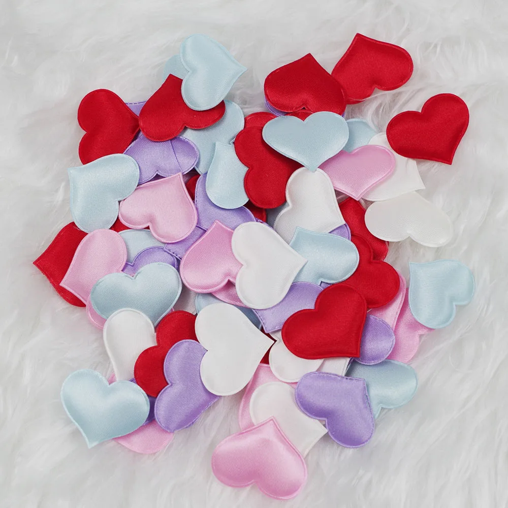 100Pcs Love Heart Confetti Pink Colorful Confetti for Baby Shower Wedding Birthday Party Decoration Supplies Home Decor