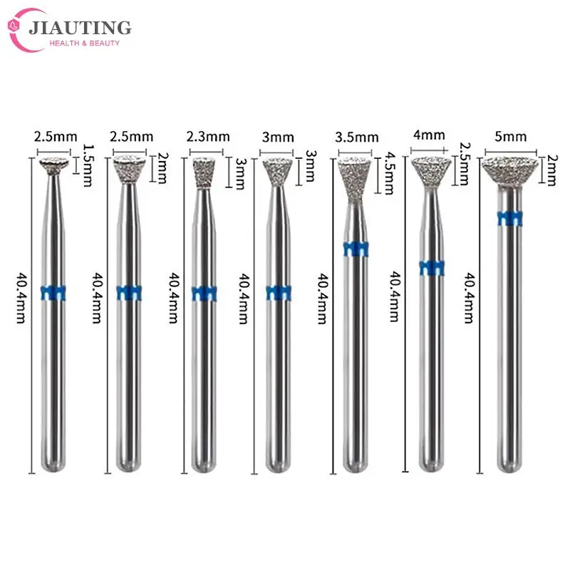 1 szt. Diamentowe frez do Manicure bity elektryczne pilniki do paznokci bity do szlifowania bitów młynów akcesoria do narzędzia do paznokci