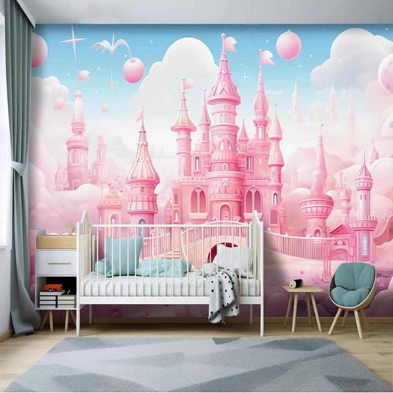 

Custom Photo Wallpaper 3D Children's Room Kindergarten Cartoon Background Wall Wallpaper Mural Home Decor Backdrop Fresco Art