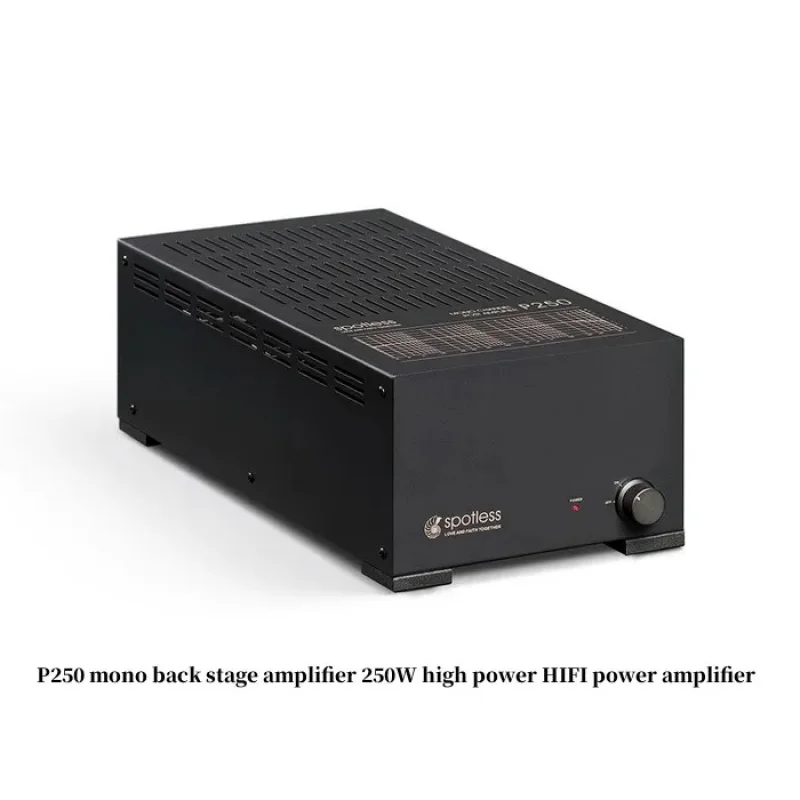 

Brand New P250 Mono Back Stage Amplifier 250W High Power HIFI Power Amplifier Home Audio Amplifier