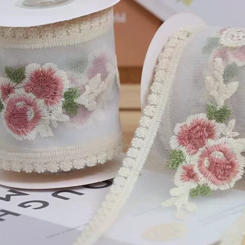 

Ширина 8,5 см/3,34 дюйма, длина 420 см/165,35 дюйма, розовая тесьма с вышивкой цветами, кружевная лента, декоративная ткань, различные аксессуары для рукоделия и DIY.