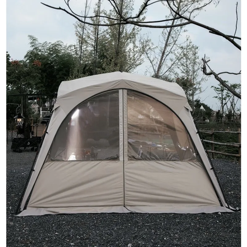 Outdoor Canopy Tent, Automatic Quick Opening, No Need to Build Camping Integration, Rain and Sun Protection Awning