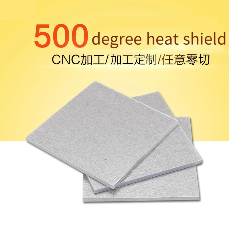 

1Pcs 500℃ High Temperature Resistant Mold Heat Insulation Board Thermal Insulation Material Mould Heat Insulation Plate