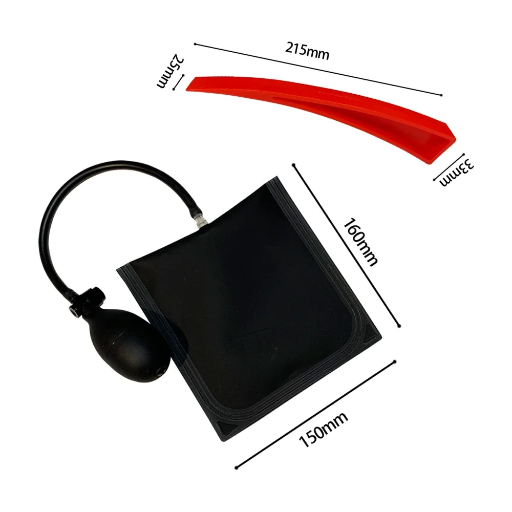 Car Door Window Lock Pick Tool Installation Positioning Bag Auto Wedge Air Pump Bag Lock Air Wedge Airbag Out Emergency Tools
