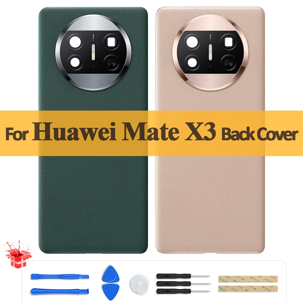 

Original For Huawei Mate X3 Battery Back Cover ALT-AL00 ALT-L29 Housing Rear Door Case Replacement Parts With Camera Lens