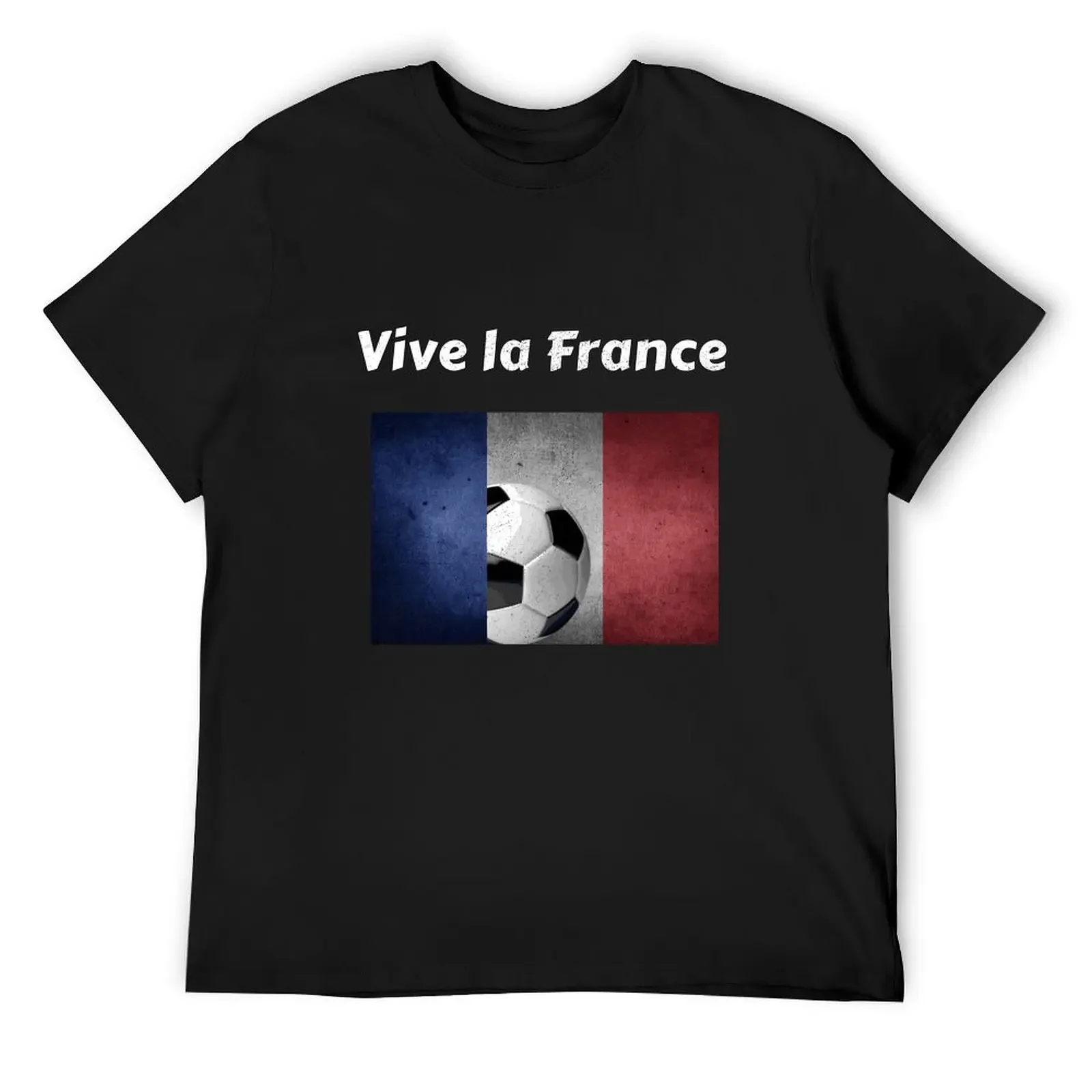 Viva La France for French Football / Soccer Fans T-Shirt blacks graphic t shirt vintage graphic shirts black t-shirts for men