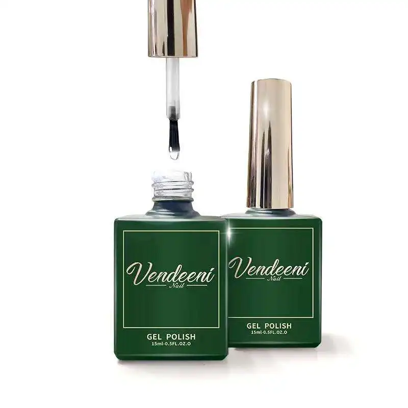 Vendeeni New Russian Self Leveling Gel Nail Polish Strong Base Coat Healthy UV Semi Permanent Varnish Gel for Nail Repair Care