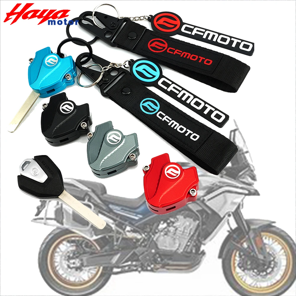 For Cfmoto CLX700 CF 450SR 250SR My22 650MT 800MT 450 250 SR CLX 700 Motorcycle Key Cover Shell Case Keychain Key Chain Holder