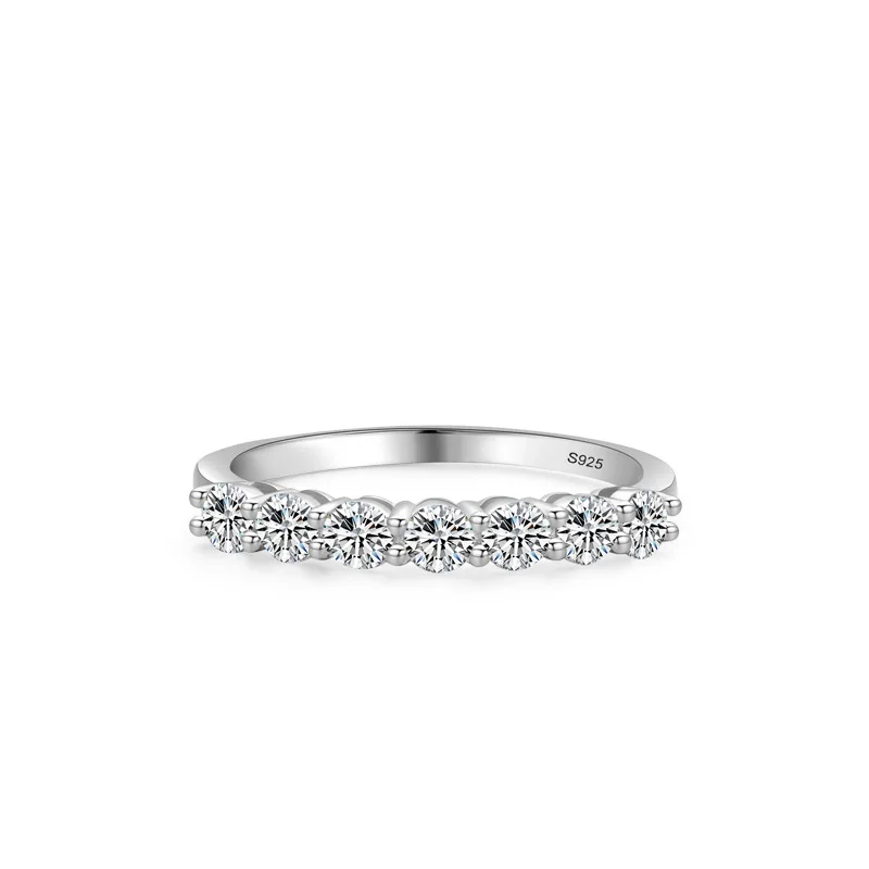 

Stylever Shiny Gorgeous Classic Fashionable Zircon Ring for Women 925 Sterling Silver Engagement Luxury High Quality Jewelry