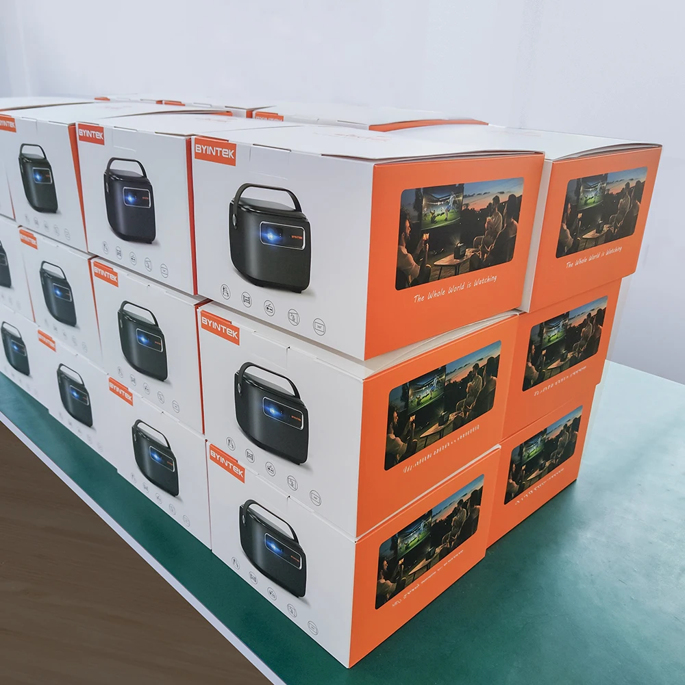 جهاز عرض عالي الجودة يعمل بالبطارية R20 750 Ansi Lumens جهاز عرض صغير محمول 4K بطارية ذكية للمعاطي المخدرات الخارجية #6