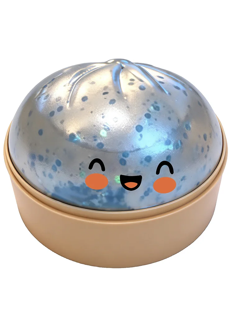 Sprankelende Dumpling Knijp-speeltje Reuze Deegbal Stressverlichtende Speelgoed Squishy Dumplings Stressballen Fidget Sensorisch Speelgoed