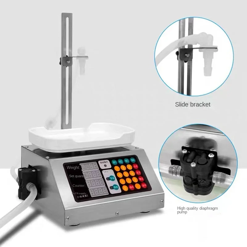 0528CSY-3200 Weighing type automatic quantitative liquid filling machine AC100-220V 30W Filling 3.2L / min