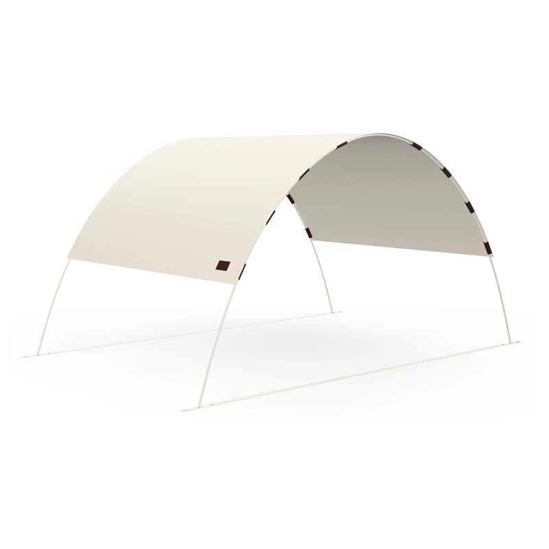 XK Outdoor Canopy Tent Camping Sun-Proof Rain-Proof Pergola Camping Silver Pastebrushing Sunshade