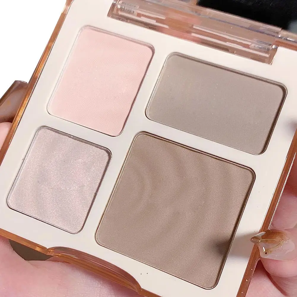 Palette de contouring pour le visage, surligneur, correcteur, ombrage, base de maquillage, poudre bronzante, maquillage facial, 256 cosmétiques