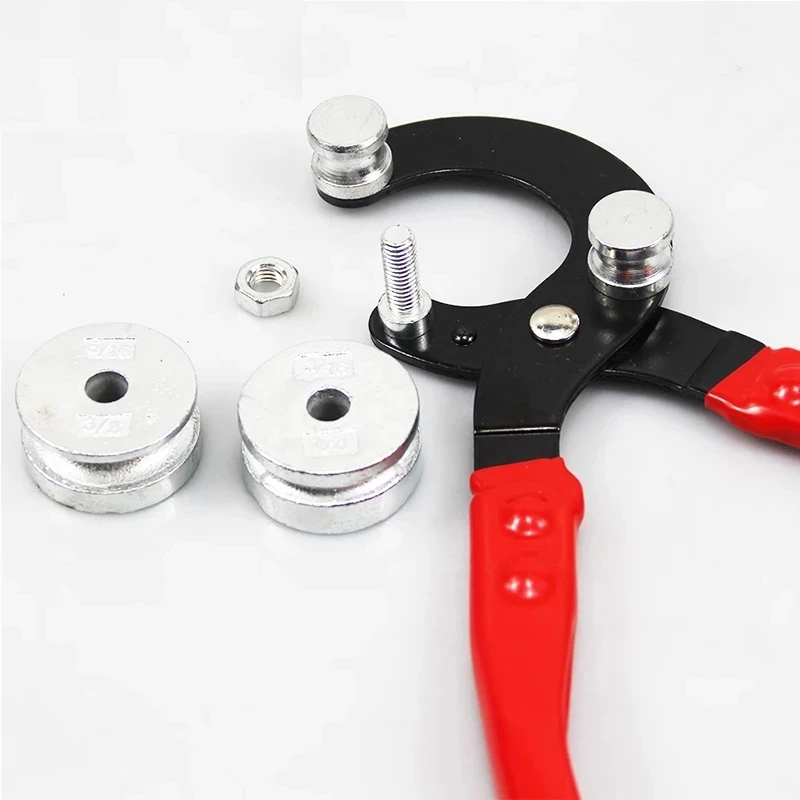 جديد دليل الفرامل أنابيب الأنابيب بندر الانحناء أداة 3/16 بوصة 1/4 بوصة 5/16 بوصة 3/8 بوصة قطر الثقيلة آلة أدوات Acces #2