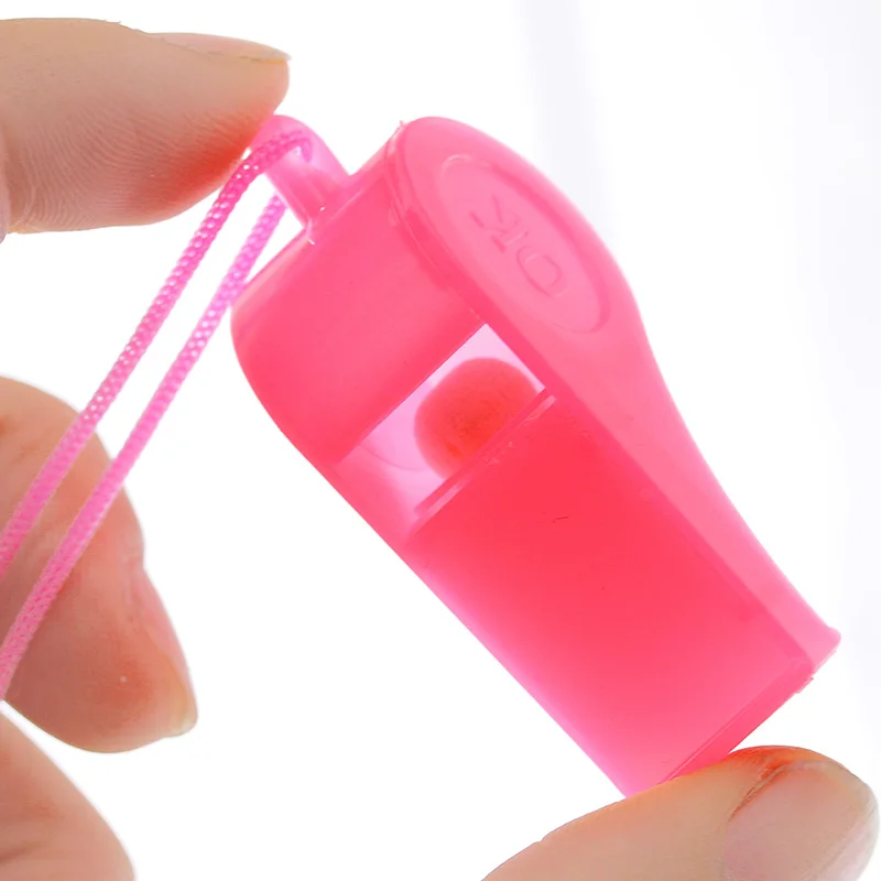6–50 Stück bunte Plastikpfeifen, Geräuschgenerator, Jubelpfeife mit Trageband für Partygeschenke, Festival, Versammlung, Geschenk TMZ – Detail 6