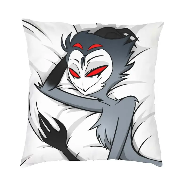Helluva Black Comedy Web Movie Square Pillowcover Decoration Stolas Buddy Cover Throw Pillow Living Room Double-sided Printing
