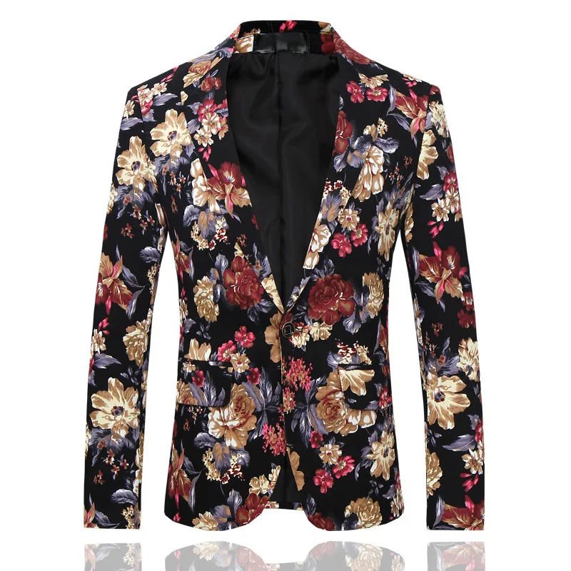 New Men's Suits, Luxury Evening Dresses, Banquets, Weddings, Retro Personality Trends, Printed Suits, Nightclubs, Two-piece.