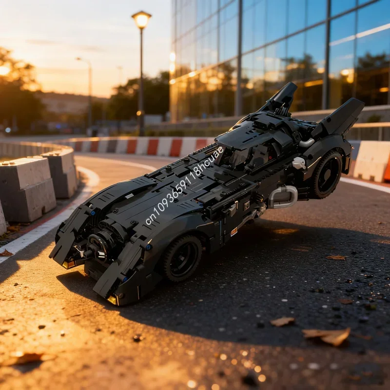 

1271 шт. MOC BATMOBILE ALTERNATE МОДЕЛЬ Технические строительные блоки Строительная игрушка DIY Идея Образование Рождественские подарки Кирпич Дети