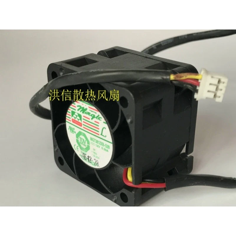 D 1PCS For MGT3812XB-O28 | 3.8CM DC12V 0.50A 3-Pin High Airflow Axial Cooling Fan