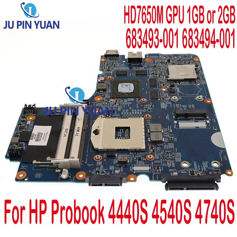 

683493-001 683494-001 For HP Probook 4440S 4540S 4740S Laptop Motherboard 216-0833002 With HD7650M GPU