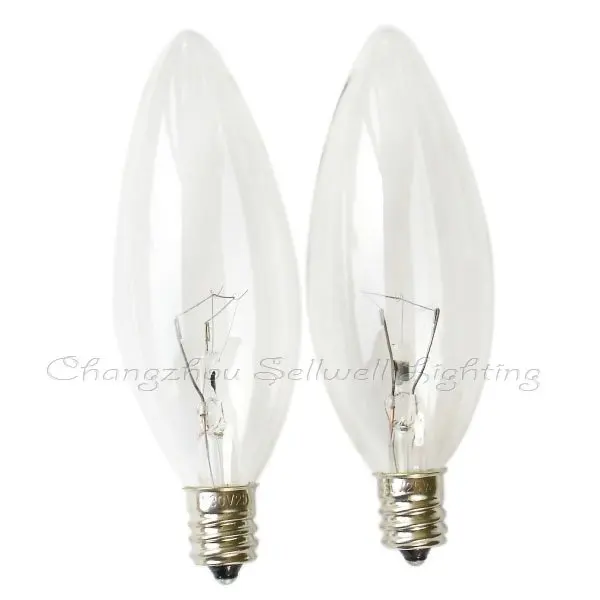 

Free Shipping E12 C32 230v 25w Good!candle Light Lamp A375