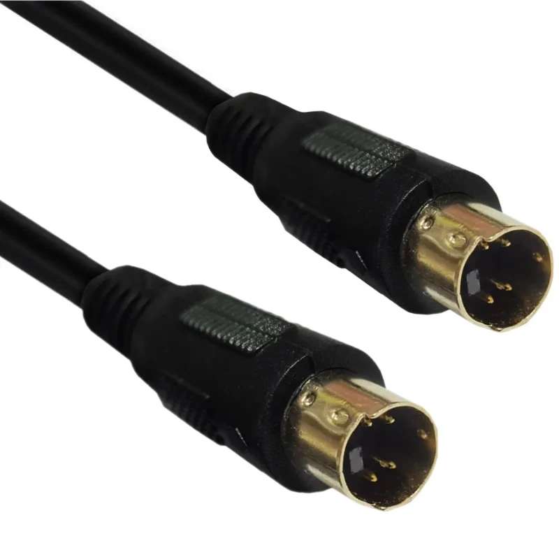 Male to Male 4 needle 4Pin S-Video Video Cable Line 4P S Video Male to S-Video Male Wire Cord 4Pin to 4P Male S Video Cable Line