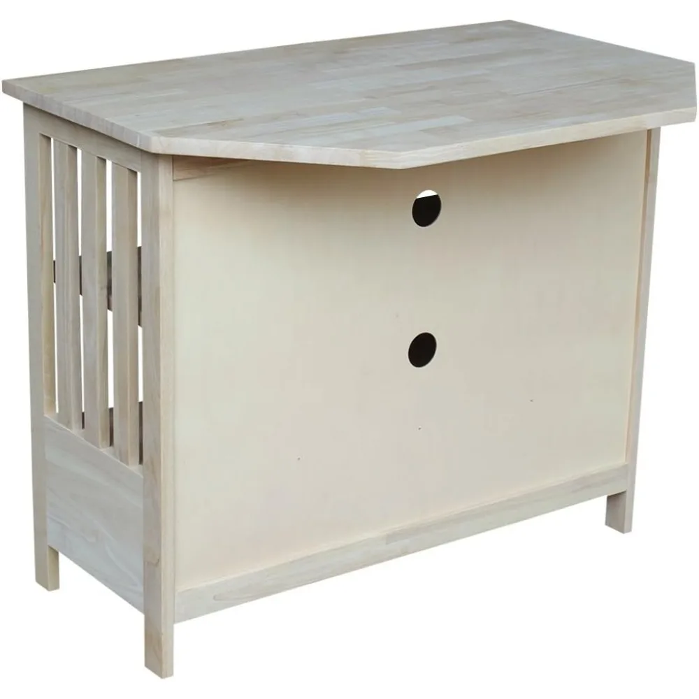 Meuble TV Mission Coin, inachevé