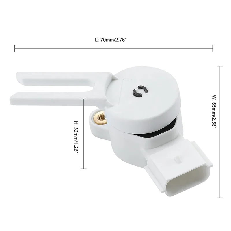 Weißer Bremspedal-Positionssensor 13597423 für Buick Cadillac Opel GMC-X67A