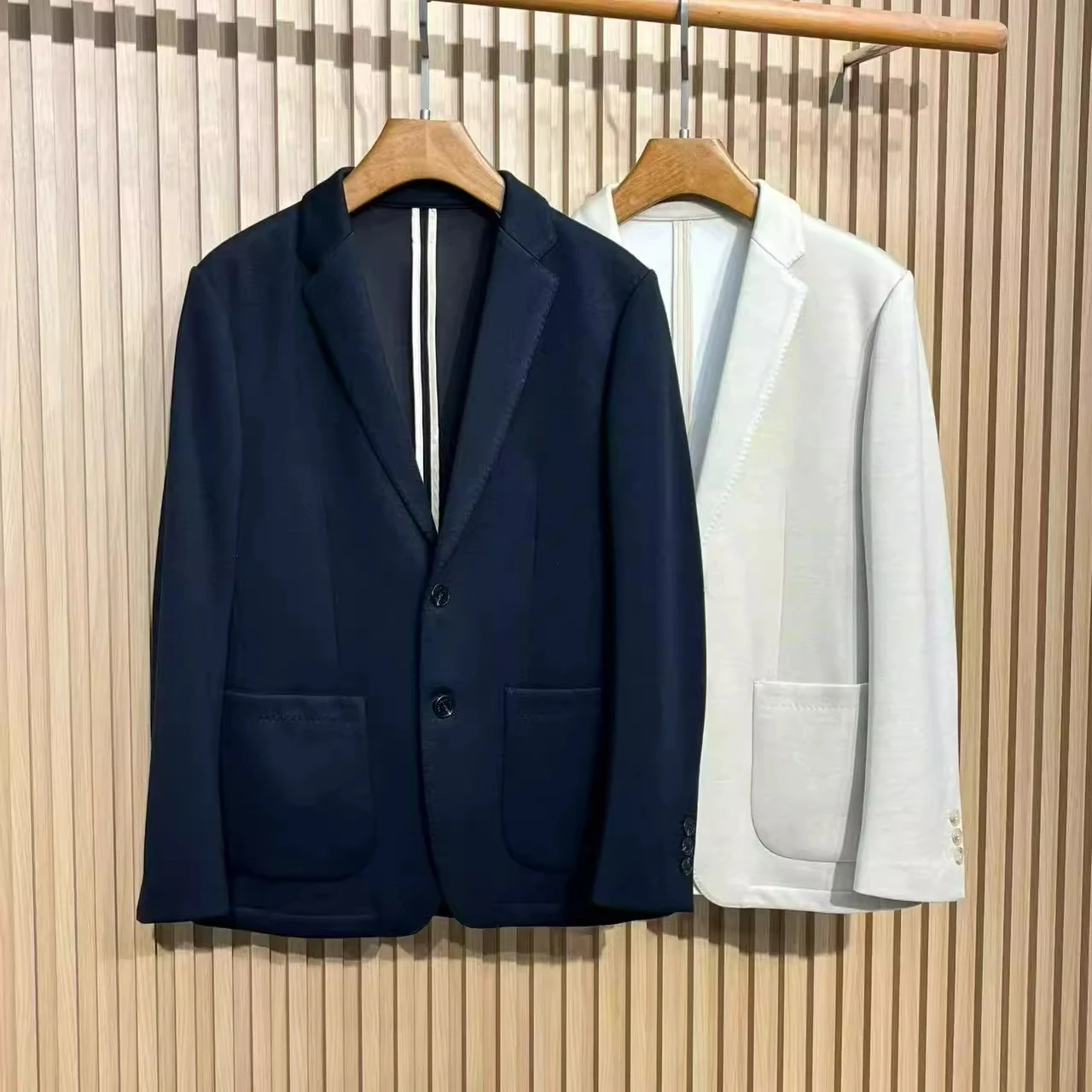 

Italy BC men's clothing autumn and winter new fashion old money style casual blazer men's business suit top