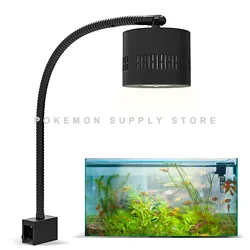 Lominie-Asta 120 Aquarium Light, 4 Channels, Dimmable Light, Full Spectrum, Clamp Light with Gooseneck, Freshwater