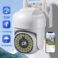 Yoosee HD cámara IP 3MP 5MP CCTV exterior impermeable Color visión nocturna seguimiento automático Audio bidireccional cámaras de vigilancia