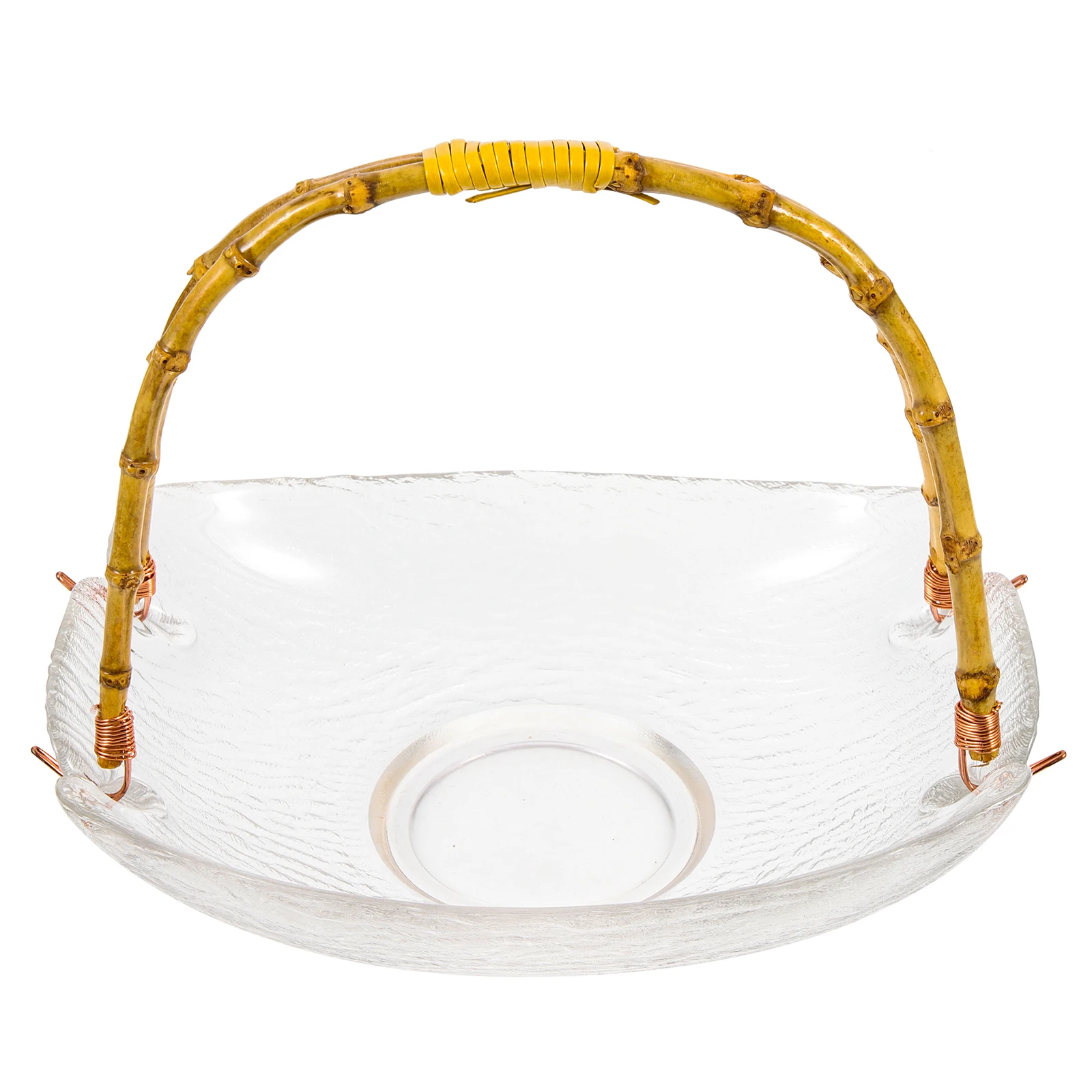 

Fruit Tray Dried Candy Serving Party Trays Plate Glass Container Platter Snacks