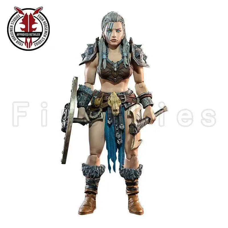 Figura de Acción de 1/12 (6 Pulgadas) de Four Horsemen Studio, Mythic Legions, Rising Sons, Neve, Juguete de Anime